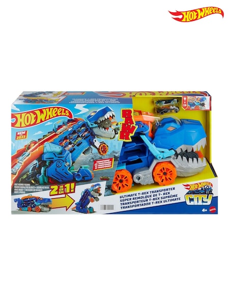 Hot Wheels City Ultimate T-Rex Transporter (E78838) | £99