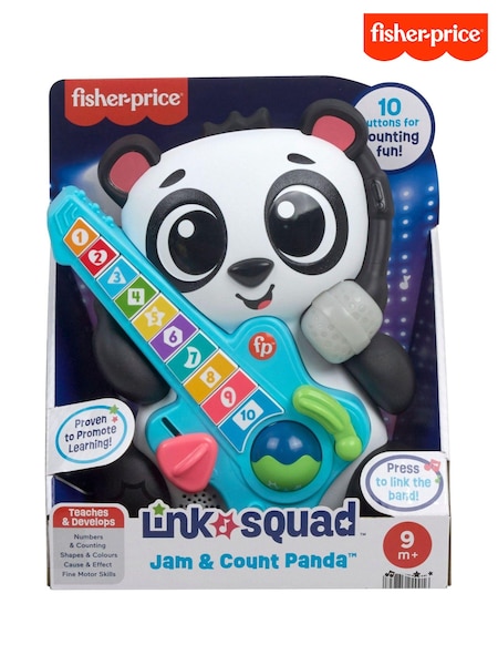 Fisher Price Link Squad Jam And Count Panda (E78851) | £28