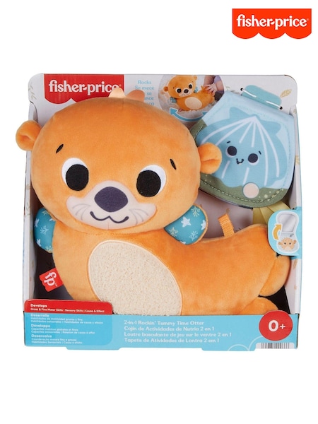 Fisher Price 2-in-1 Rockin Tummy Time Otter (E78857) | £26