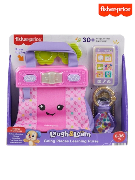 Fisher Price Laugh And Learn Going Places Learning Purse (E78902) | £23