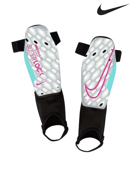 Nike Blue Mercurial Lite SuperLock Shin Guards (E79015) | £40