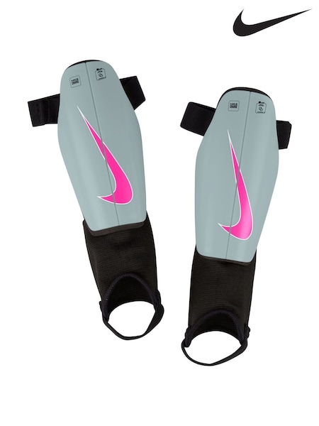 Nike Grey Charge Kids Shin Guards (E79016) | £0