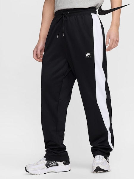Nike Black/White Air Poly Knit Track Joggers (E79037) | £60