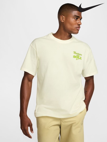 Nike Green Sportswear Blooming Graphic 100% Cotton T-Shirt (E79048) | £38