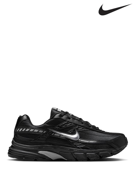 Nike Black/Silver Initiator Trainers (E79079) | £75
