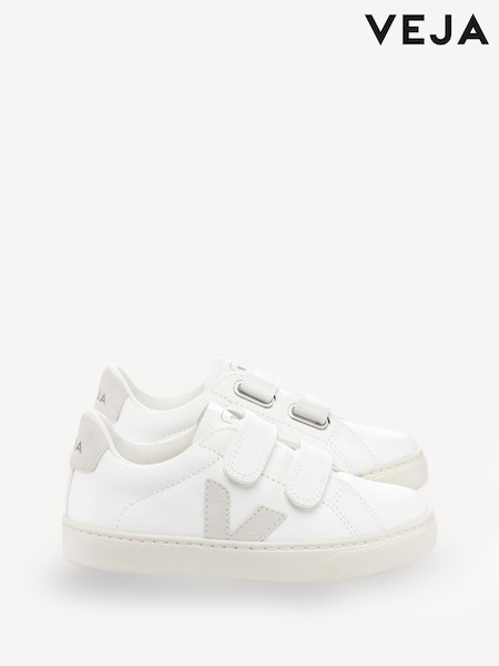 Veja Small Esplar White Trainers (E79169) | £90