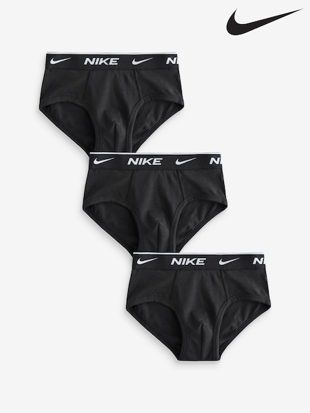Nike Black Briefs 3 Pack (E79346) | £24