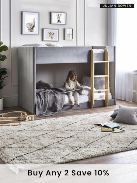 Julian Bowen Brown Daytona Bunk Bed Bed (E79823) | £660
