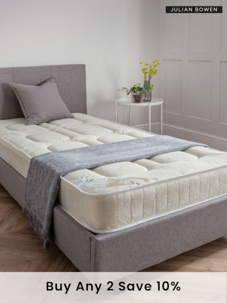 Julian Bowen White Platinum Bunk Mattress (E79826) | £175