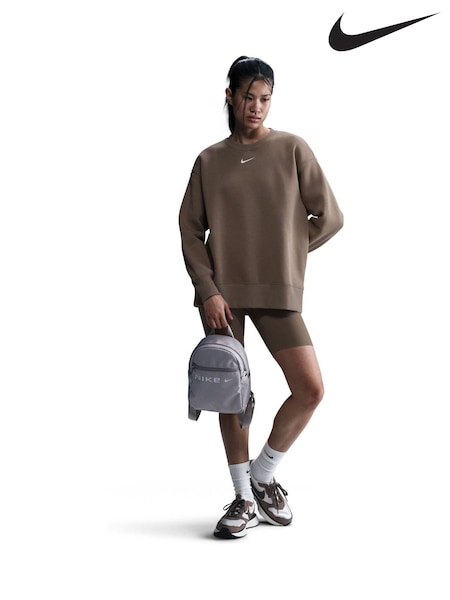 Nike Brass Oversized Phoenix Fleece Crew Neck Sweatshirt (E80002) | £0