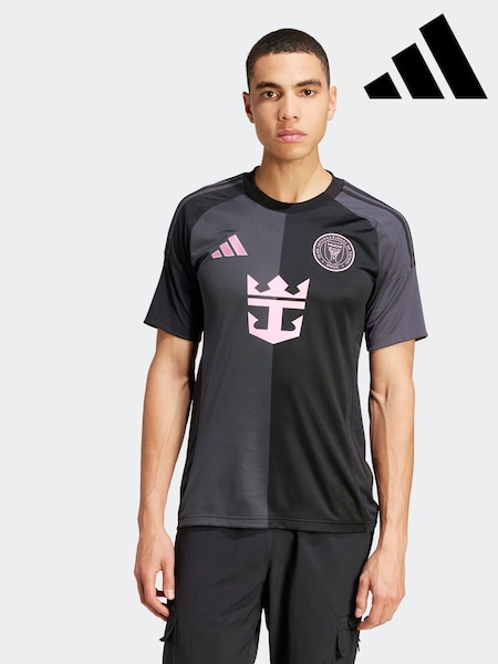 adidas Black Inter Miami CF 25/26 Messi Away Jersey (E80176) | £90