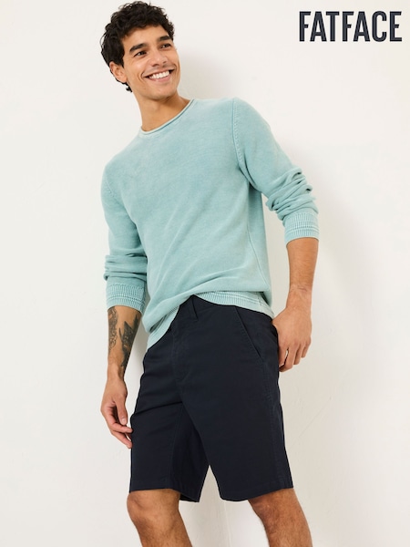 FatFace Mawes Navy Chino Shorts (E80234) | £44