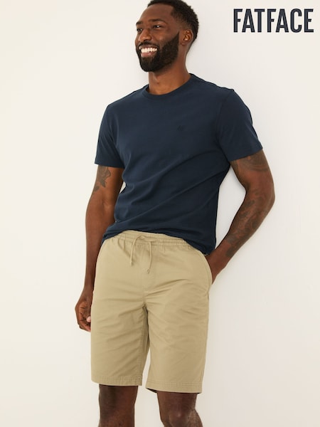 FatFace Seaton Stone Pull On Shorts (E80250) | £39.50