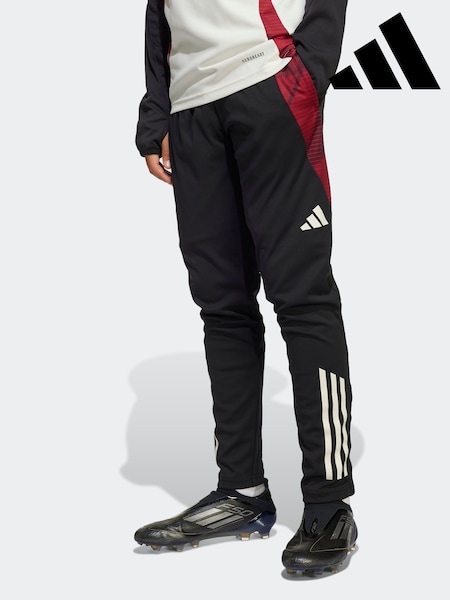 adidas Black Kids Manchester United Tiro 24 Training Pants (E80256) | £40