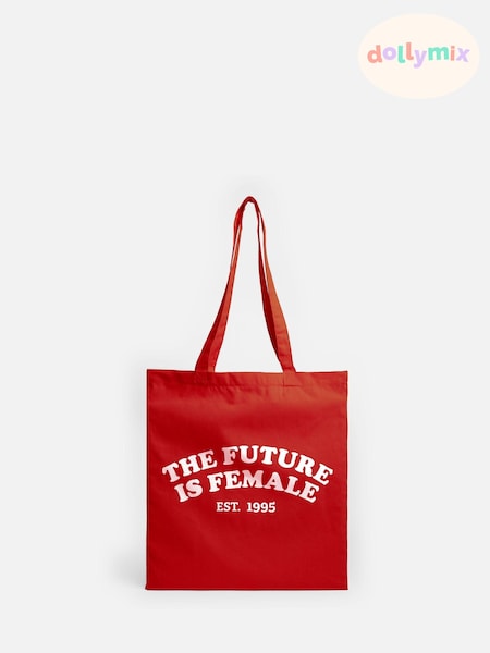 Dollymix Girl Personalised Boss 100% Cotton Tote Bag (E80493) | £17