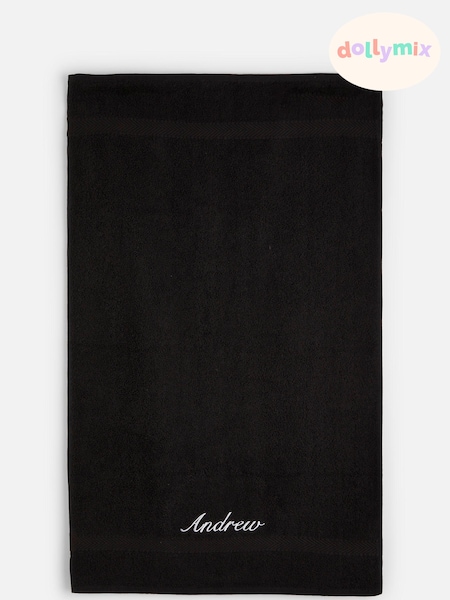 Personalised 100% Cotton Hand Towel by Dollymix (E80544) | £14