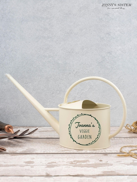 Personalised Wreath Garden Watering Can by Jonnys Sister (E80684) | £37