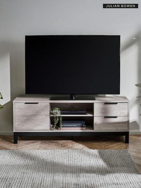 Julian Bowen Grey Oak Bali TV Unit (E80764) | £260