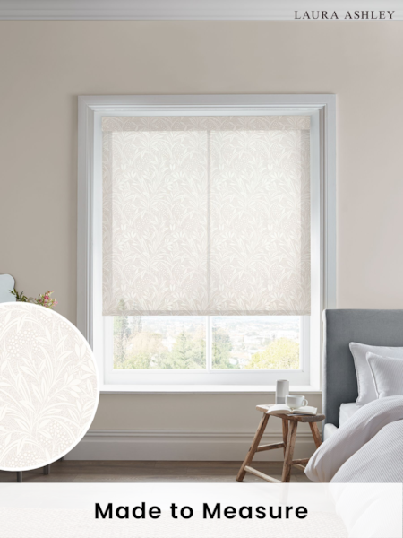 Laura Ashley Grey Barley Made to Measure Roller Blind (E80827) | £55