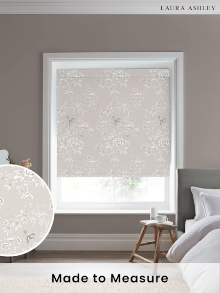 Laura Ashley Natural Rowshaw Garden Made to Measure Roller Blind (E80840) | £58