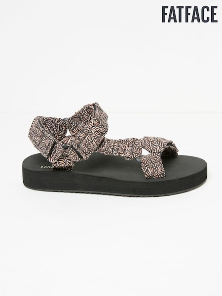 FatFace Black Ettie Walking Sandals (E80986) | £25.50