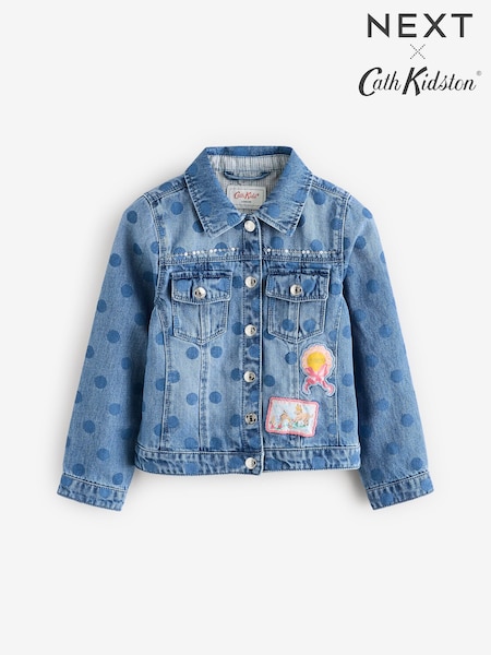 Blue Cath Kidston Printed Denim Western Jacket (3mths-7yrs) (E81108) | £31 - £35