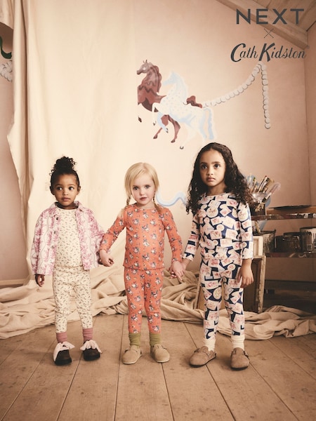 Pink Cath Kidston Tops 3 Pack (3mths-7yrs) (E81220) | £18 - £22