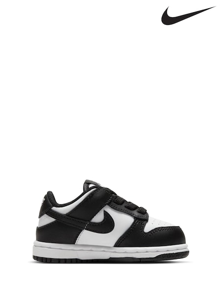 Nike Black/White Low Infant Dunk Trainers (E81944) | £45