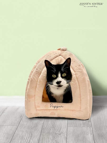 Personalised Pyramid Cat Bed by Jonnys Sister (E82089) | £20