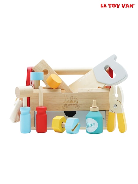 Le Toy Van Tool Box and Wooden Tools (E82175) | £40