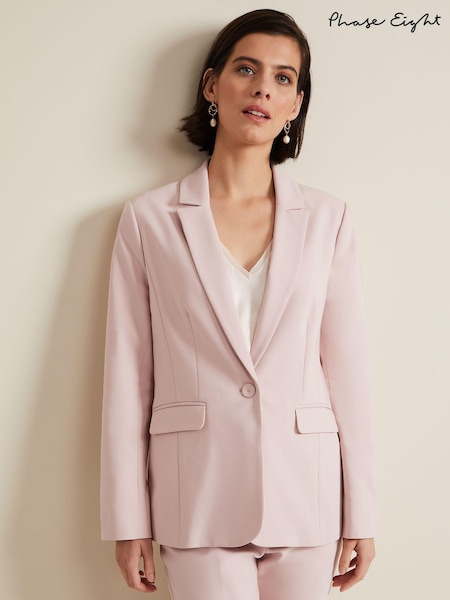 Phase Eight Pink Ulrica Fitted Jacket (E82502) | £119