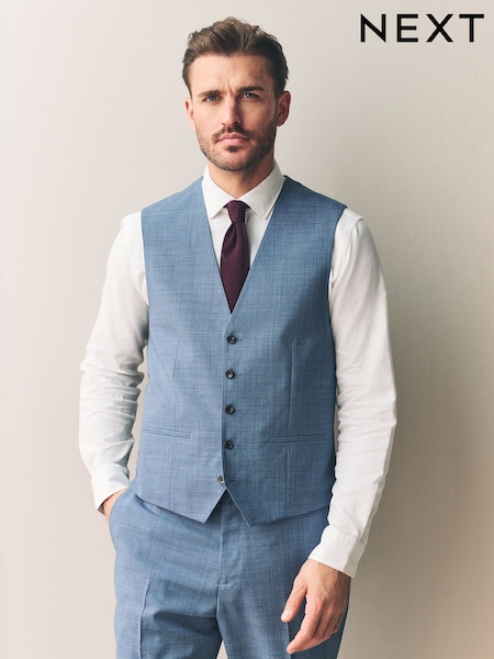 Blue Signature Nova Fides Wool Waistcoat (E82665) | £60