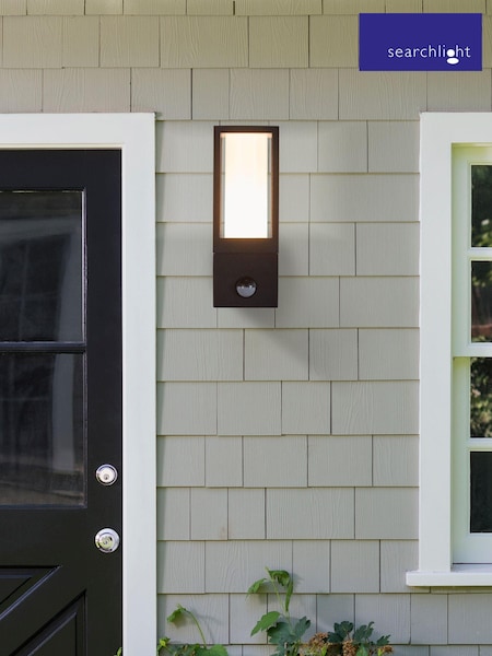 Searchlight Black Apollo Outdoor Wall Light (E82690) | £40