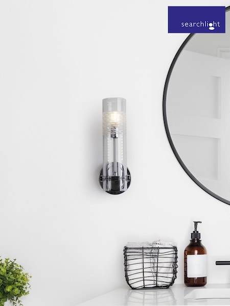 Searchlight Chrome Latitude Bathroom Wall Light (E82691) | £59