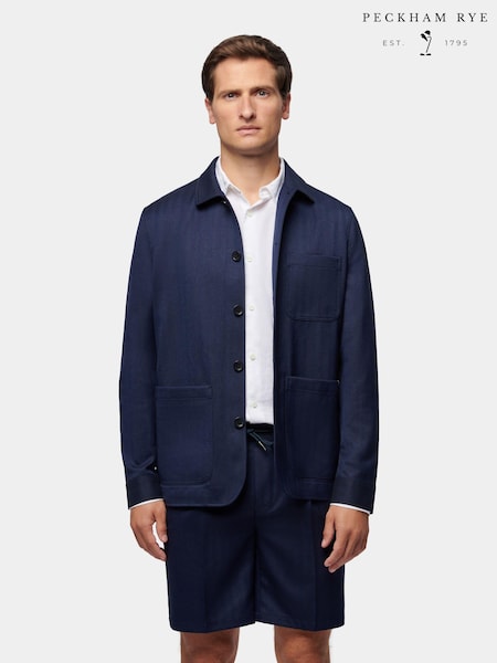 Peckham Rye Blue Field Jacket (E83090) | £225