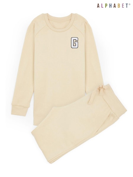 Alphabet 100% Cotton Personalised Lounge Set by Alphabet (E83258) | £22