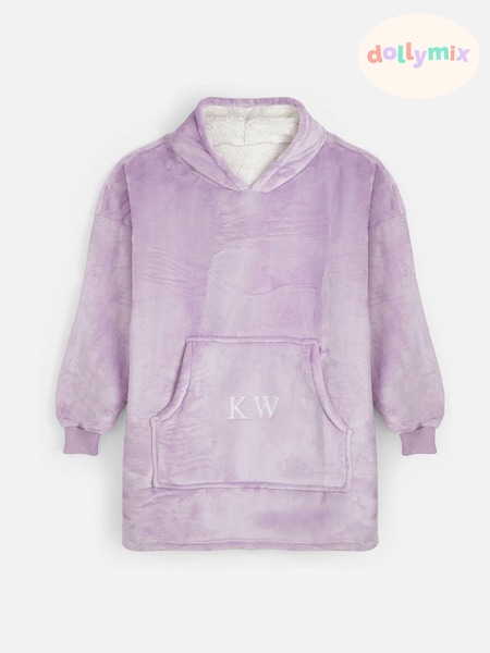 Dollymix Oversized Adults Personalised Hooded Blanket (E83301) | £40