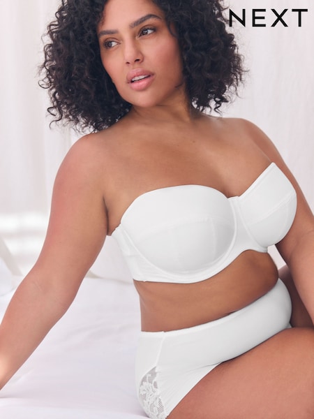 White F-K Ultimate Support Lightly Padded Multiway Strapless Bra (E83465) | £26