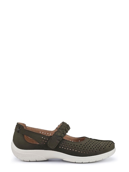 Hotter Green Quake II Touch Fastening Shoes (E83585) | £79
