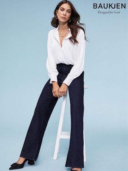 Baukjen Imken Pure Top White with LENZING™ ECOVERO™ (E84015) | £99