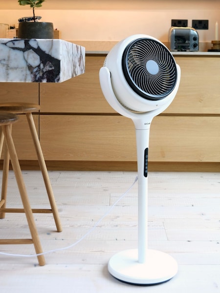 Aircraft Off White LUME 2in1 Air Circulator Fan With Ambient Backlight (E84310) | £119