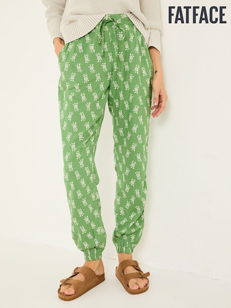 FatFace Lyme Green Cuffed Jogger (E84504) | £42