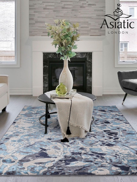 Asiatic Rugs Blue Aurora Rug (E84550) | £89 - £449