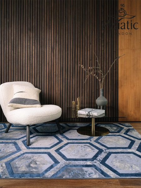 Asiatic Rugs Blue Aurora Rug (E84557) | £89 - £449