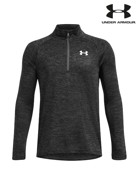 Under Armour Grey Youth Tech 2.0 1/2 Zip Sweatshirt (E84811) | £33