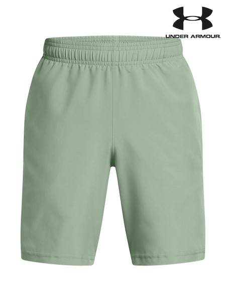 Under Armour Green Woven Wordmark Shorts (E84845) | £22