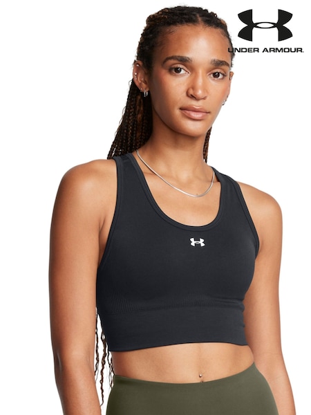 Under Armour Black Vanish Seamless Mid Bra (E85051) | £41