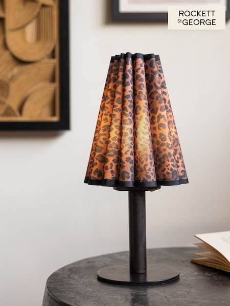 Rockett St George Animal Leopard Rechargable Wireless Table Lamp (E85186) | £55