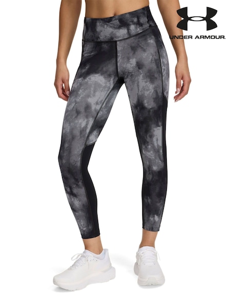 Under Armour Black Launch Ankle Print Tights (E85261) | £60