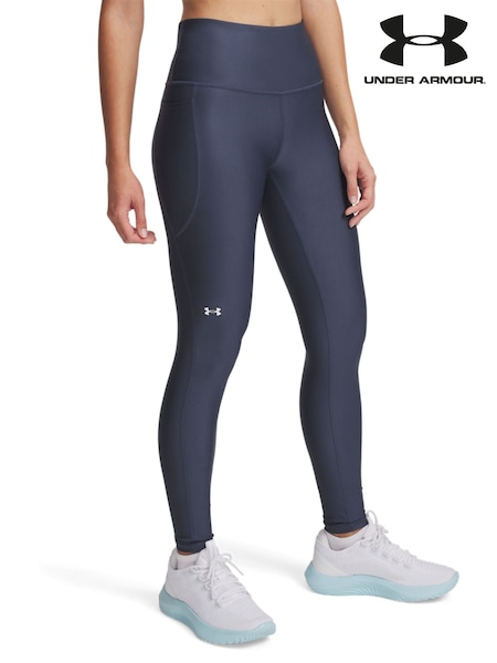 Under Armour Grey Tech Hi Rise Leggings (E85285) | £50
